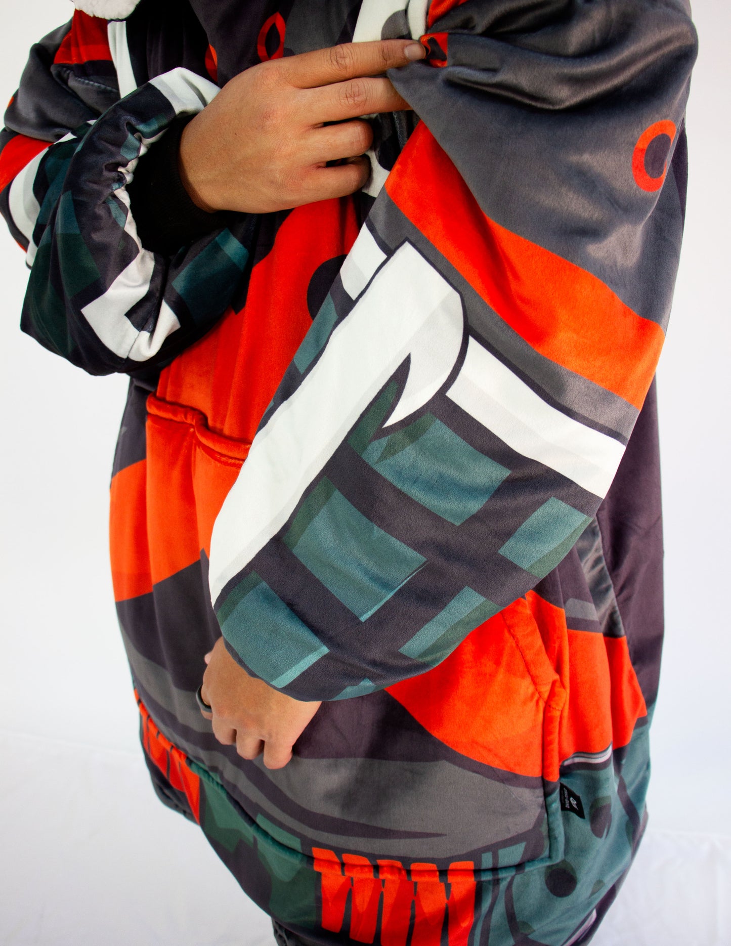 Hero School Rival - Anime inspired Oversized Hoodie Blanket