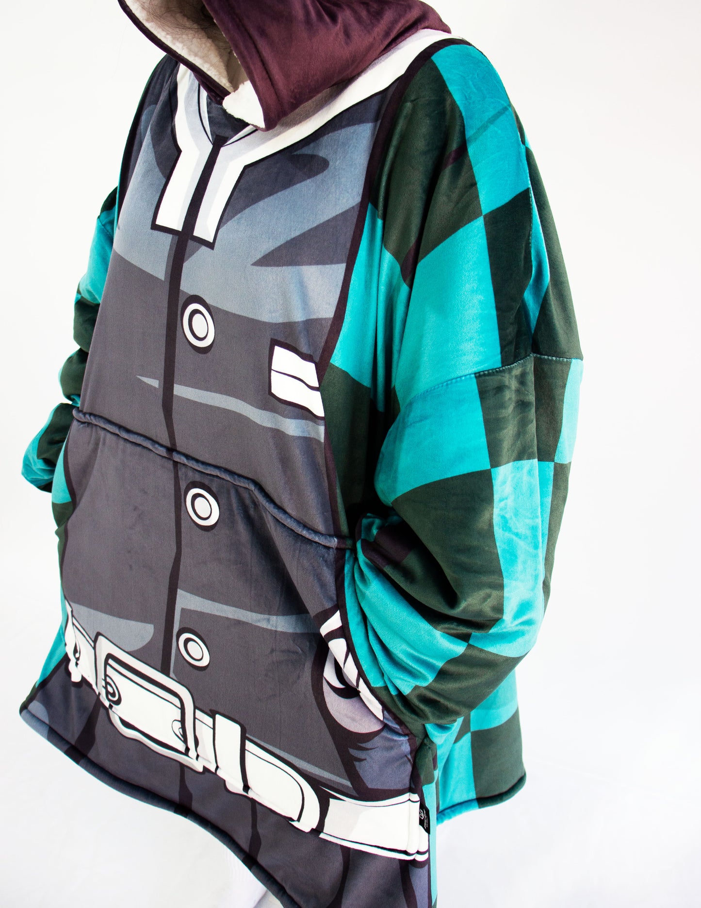 Slayer Brother - Anime inspired Oversized Hoodie Blanket