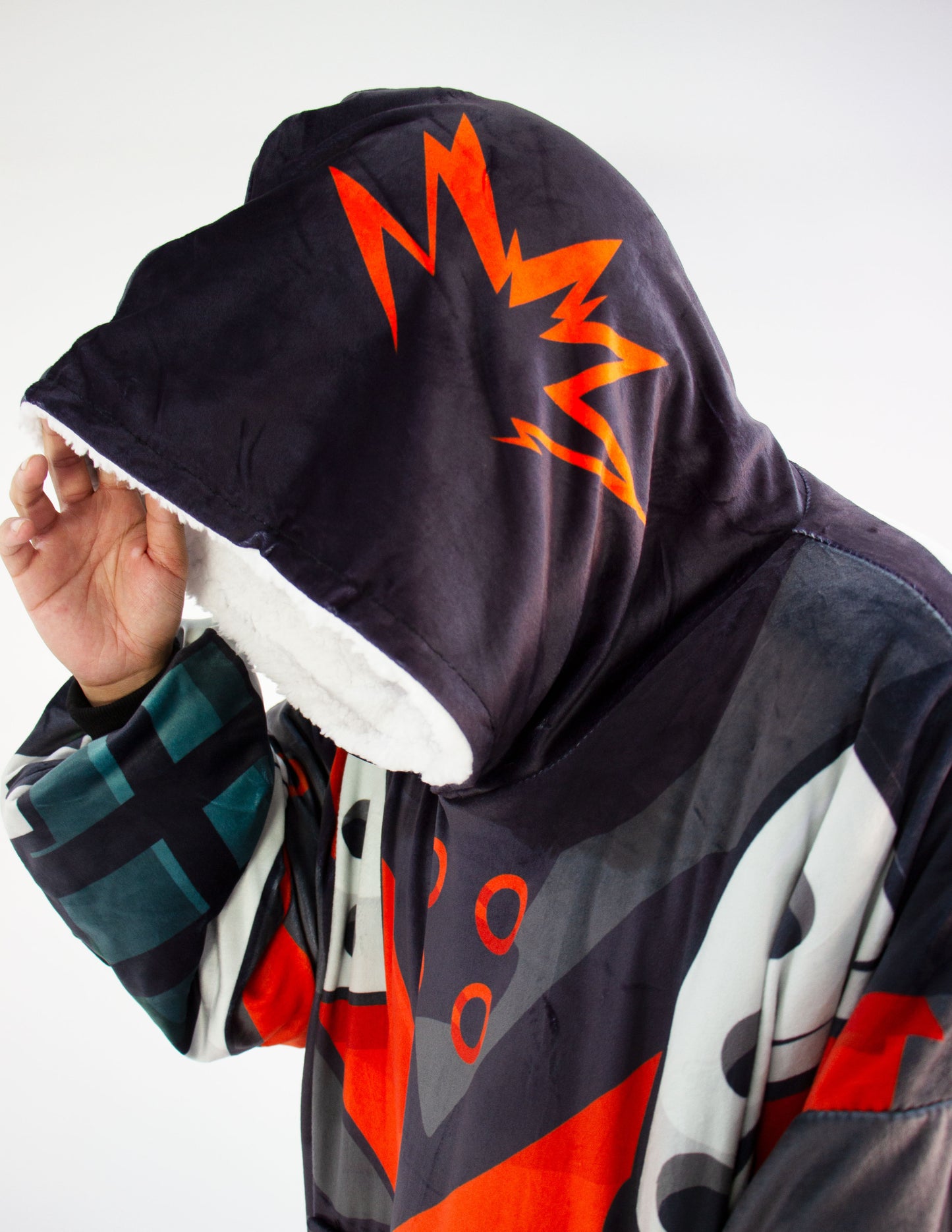 Hero School Rival - Anime inspired Oversized Hoodie Blanket