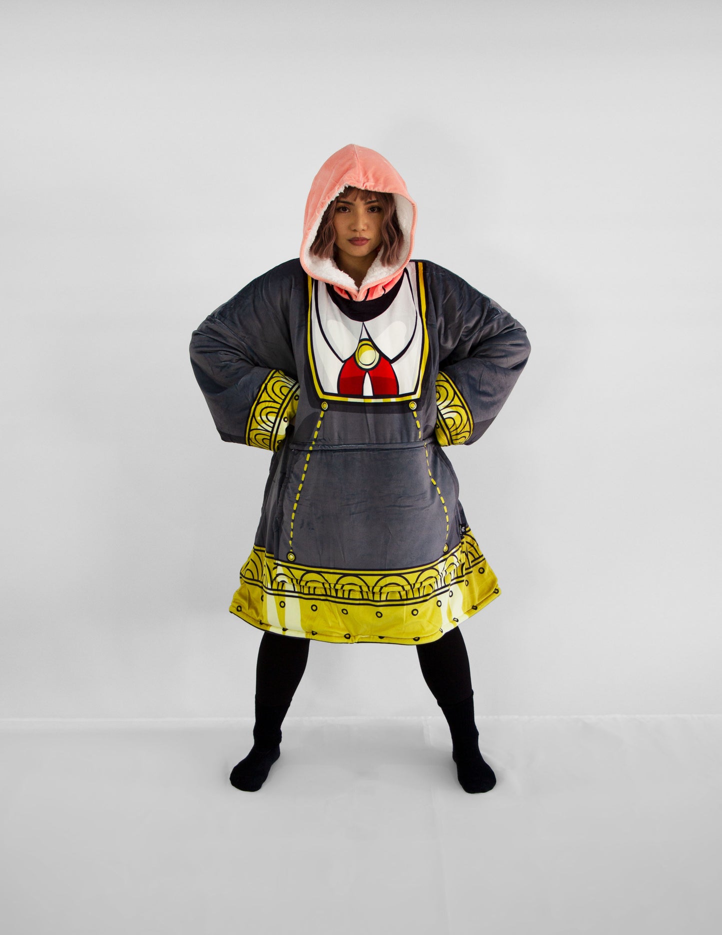 Psychic School Girl - Anime Inspired Oversized Hoodie Blanket