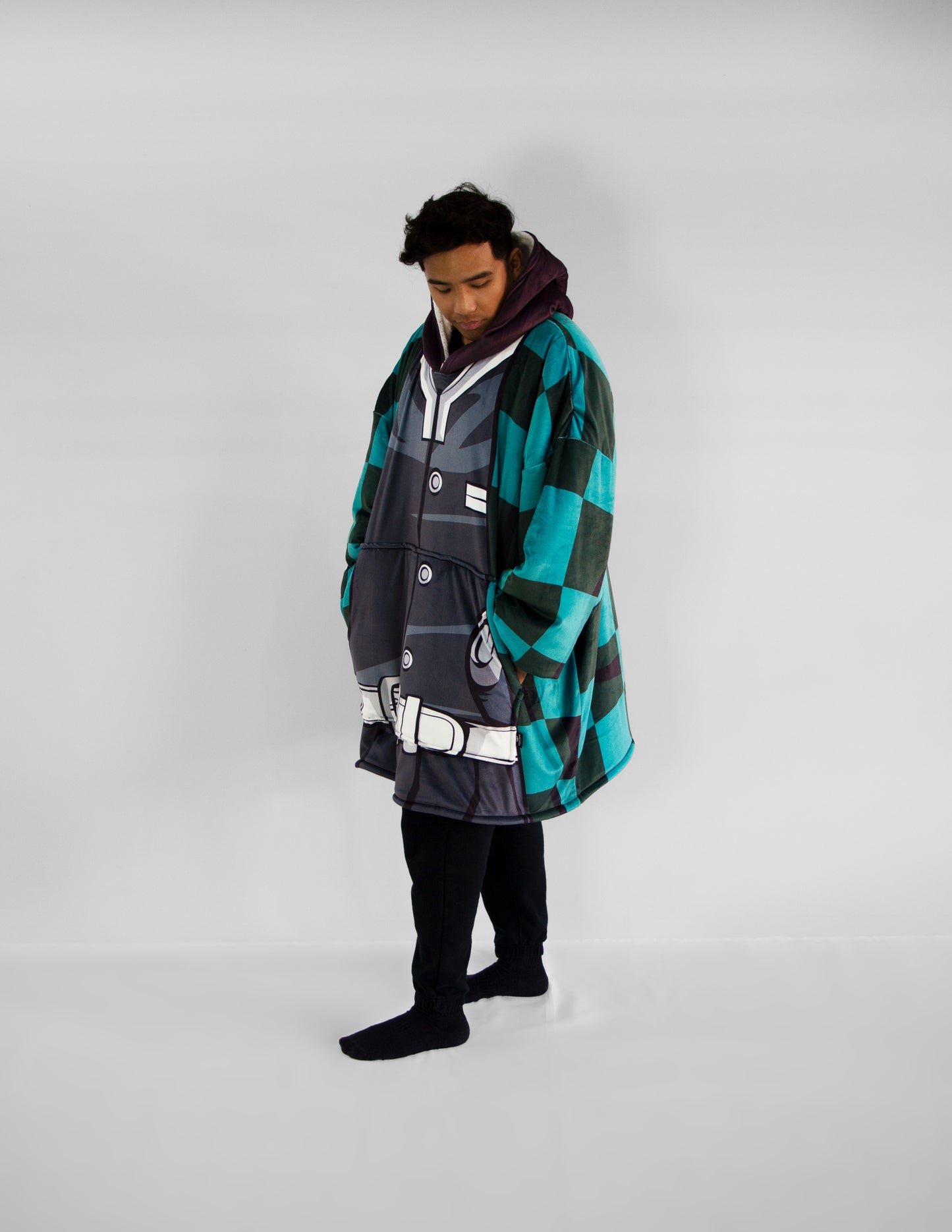 Slayer Brother - Anime inspired Oversized Hoodie Blanket