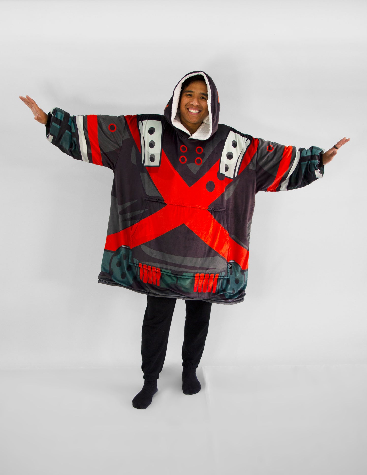 Hero School Rival - Anime inspired Oversized Hoodie Blanket