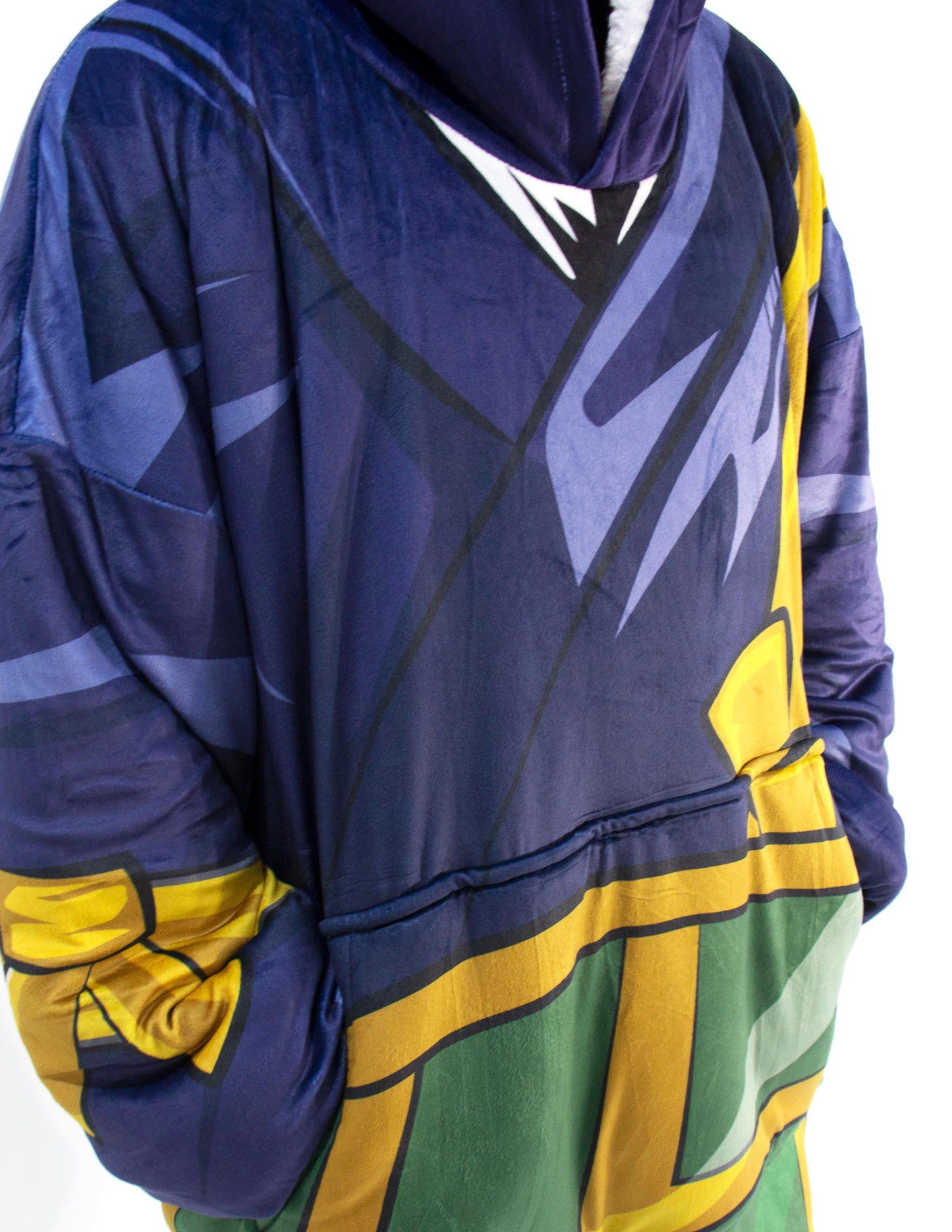 Sorcerer villain - Anime Inspired Hoodie Blanket