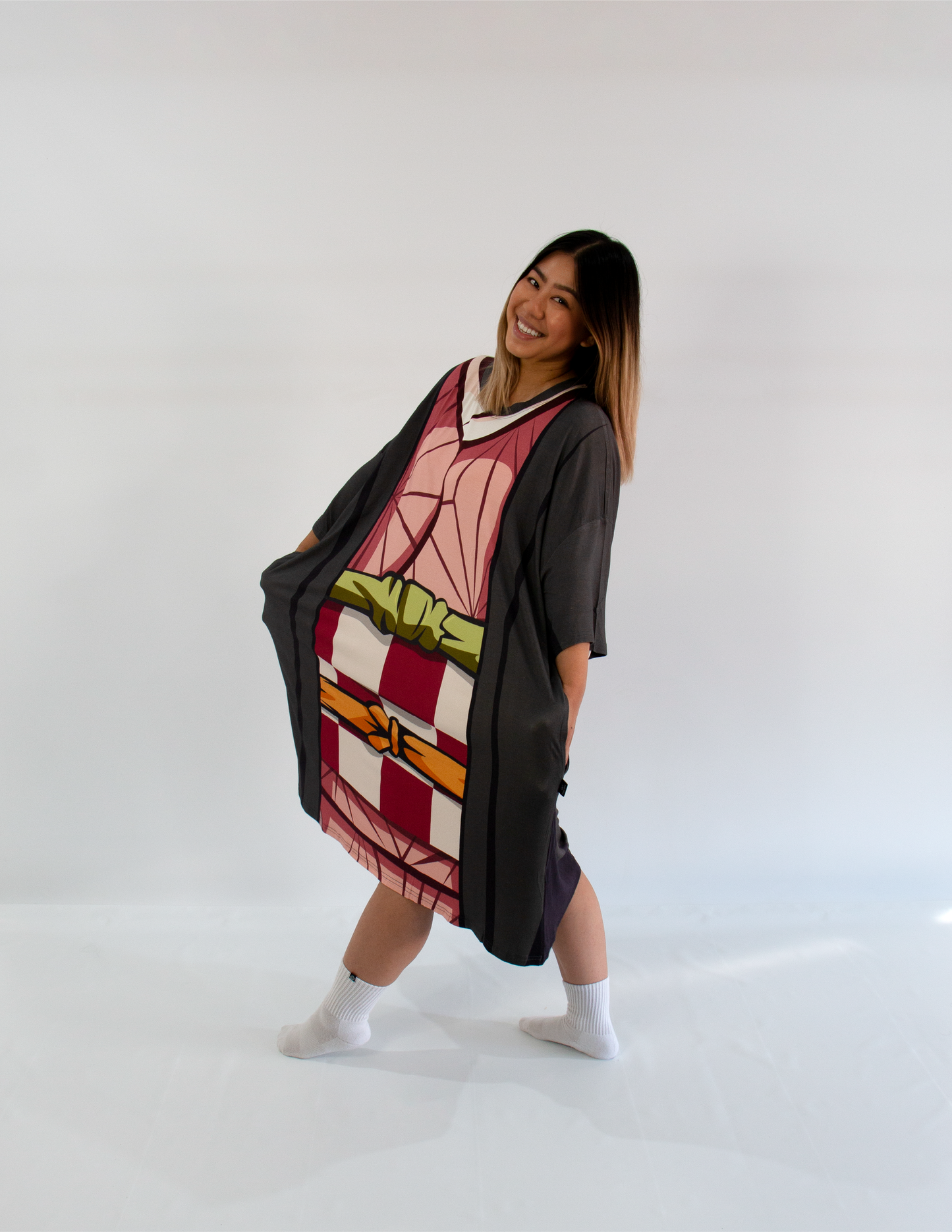 DS - FMC - Anime inspired Oversized Sleep-Tee