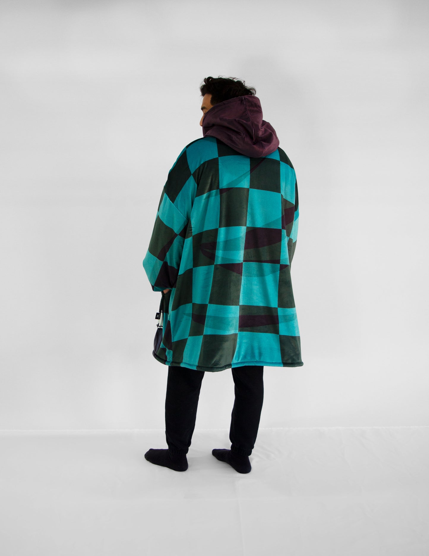 Slayer Brother - Anime inspired Oversized Hoodie Blanket
