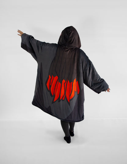 Demon Sister - Anime inspired Oversized Hoodie Blanket