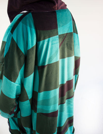 Slayer Brother - Anime inspired Oversized Hoodie Blanket