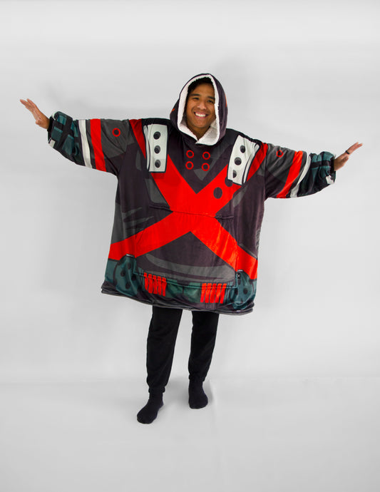 Hero School Rival - Anime inspired Oversized Hoodie Blanket